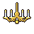 Gilt chandelier